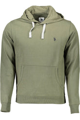 U.S. POLO ASSN. Green Cotton Men Sweater -   -  U.S. POLO ASSN..
